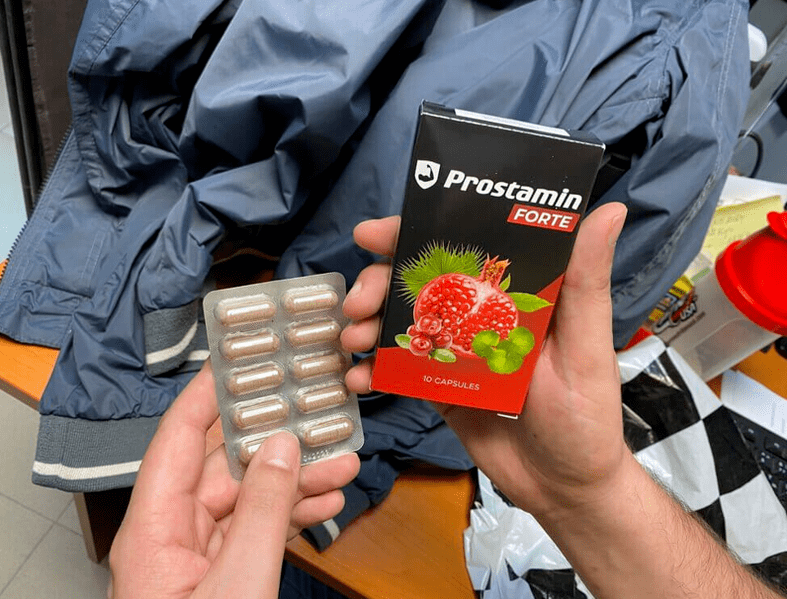 Przybycie paczki z Prostamin Forte