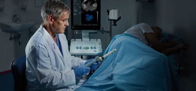 USG prostaty przez odbytnicę jest informacyjną metodą diagnozowania zapalenia gruczołu krokowego